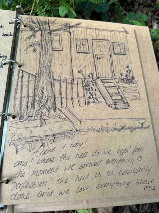 Cornwall Woodland Shepherd'S Hut - Dennis Hut Bodmin Dış mekan fotoğraf