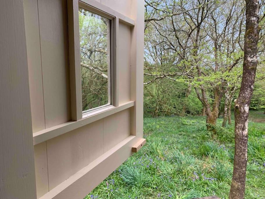 Cornwall Woodland Shepherd'S Hut - Dennis Hut Bodmin Dış mekan fotoğraf